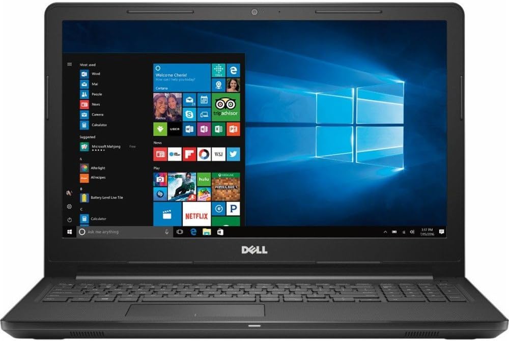 Amazon.com: Dell Inspiron 15.6-inch HD Display Laptop PC, Intel Core  i3-7130U 2.7GHz Processor, 8GB DDR4, 128GB SSD, Stereo Speakers, WiFi,  Bluetooth, MaxxAudio, HDMI, No DVD, Intel HD Graphics 620, Windows 10 :